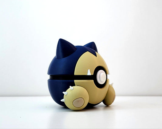 😴 Snorlax Orb – Capsule Creatures Series - Fan-Inspired Display Figure