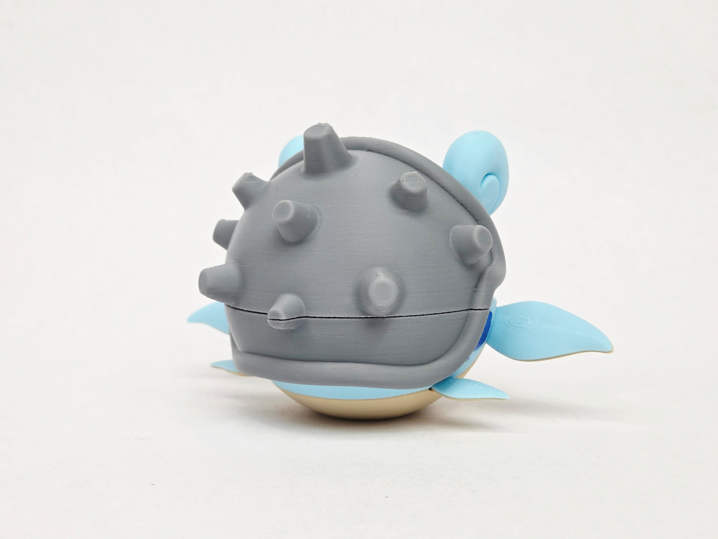 🌊 Capsule Creatures #0131 – Fan-Inspired Display Figure | 3D Printed Collectible