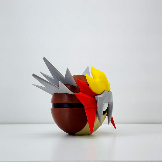 🔥 Entei Orb – Capsule Creatures Series | Fan-Inspired Display Figure