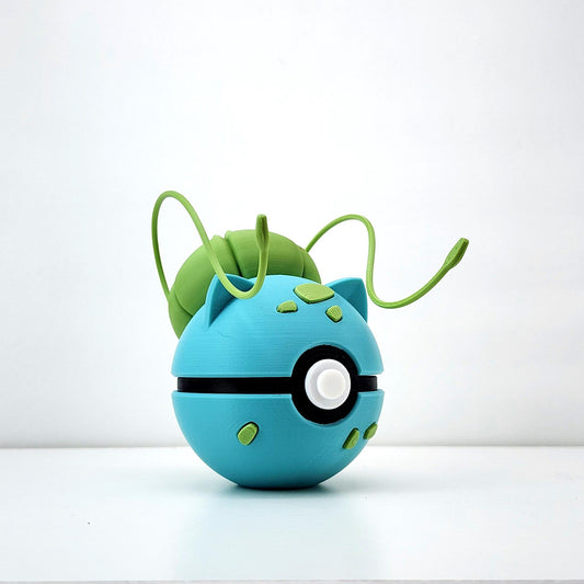 🍃 Bulbasaur Orb – Capsule Creatures Series | Fan-Inspired Display Figure