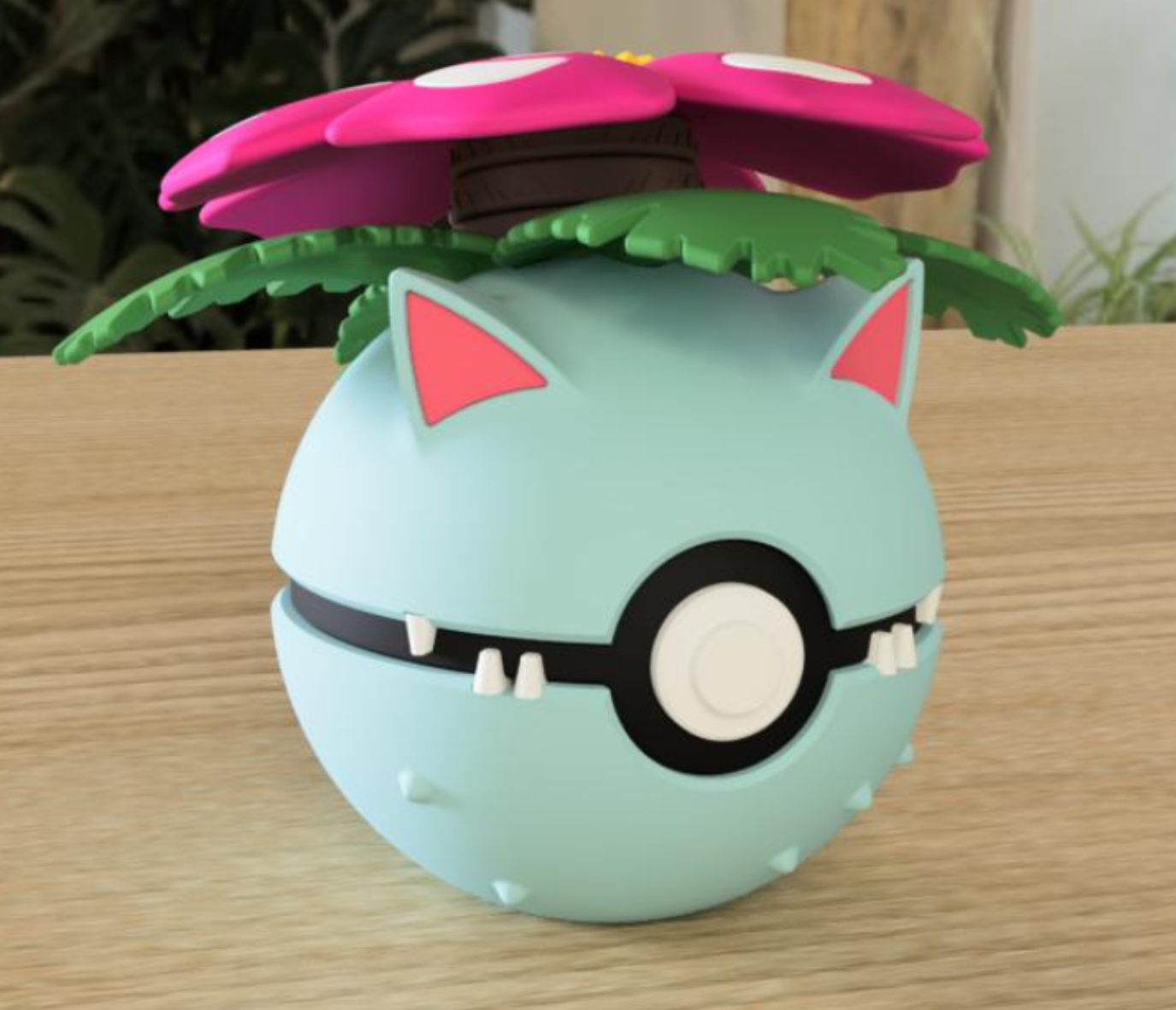 πΏ Venusaur Orb β Capsule Creatures Series | Fan-Inspired Display Figure