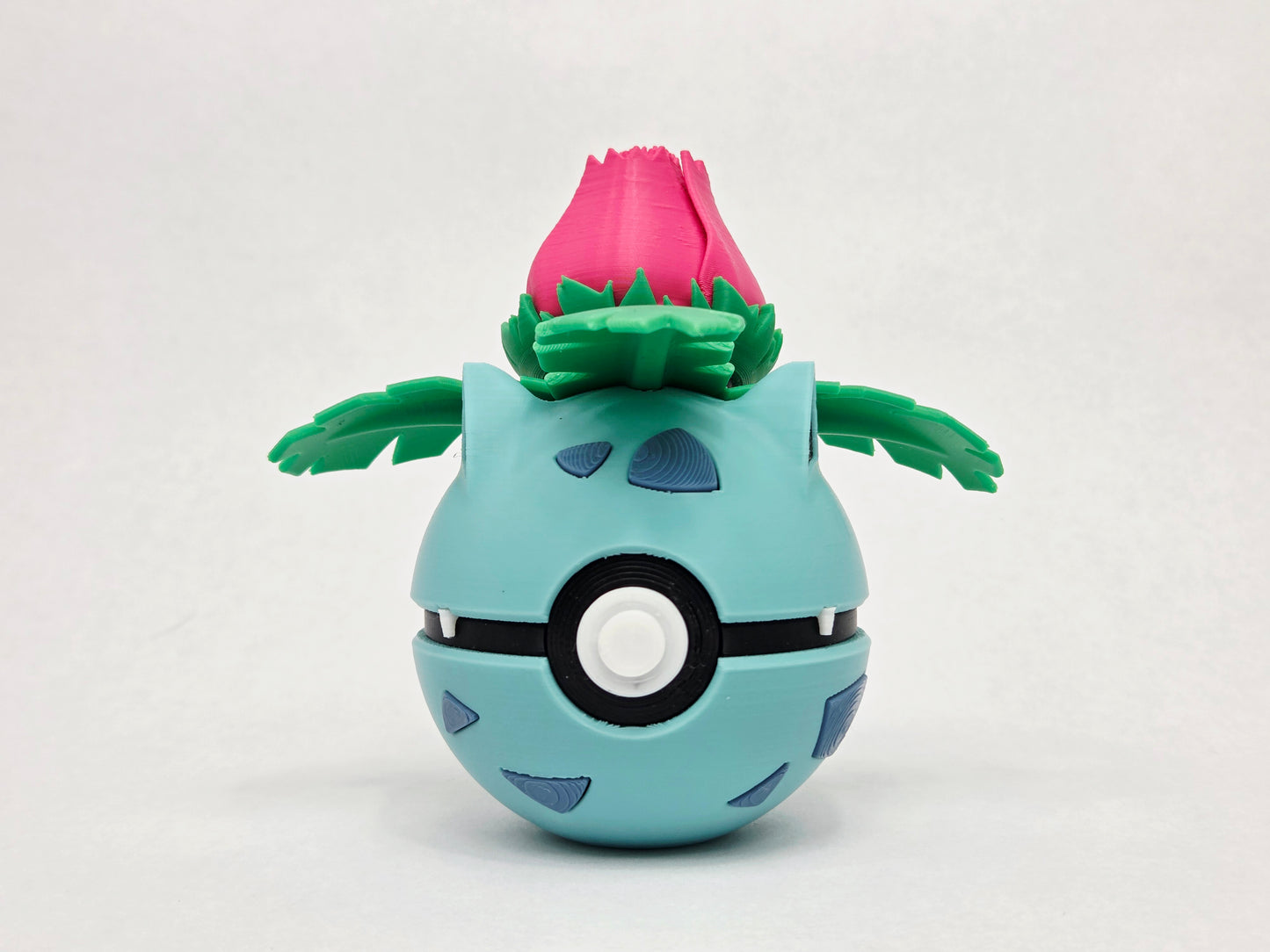 🌿 Capsule Creatures #0002 – Fan-Inspired Display Figure | 3D Printed Collectible