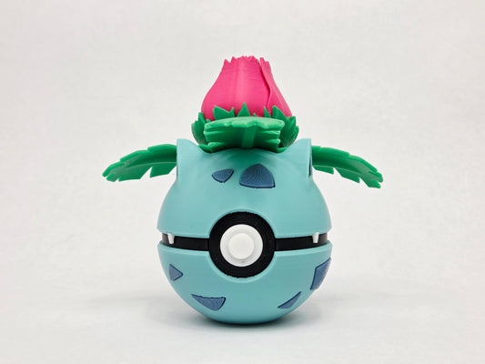 🌿 Capsule Creatures #0002 – Fan-Inspired Display Figure | 3D Printed Collectible