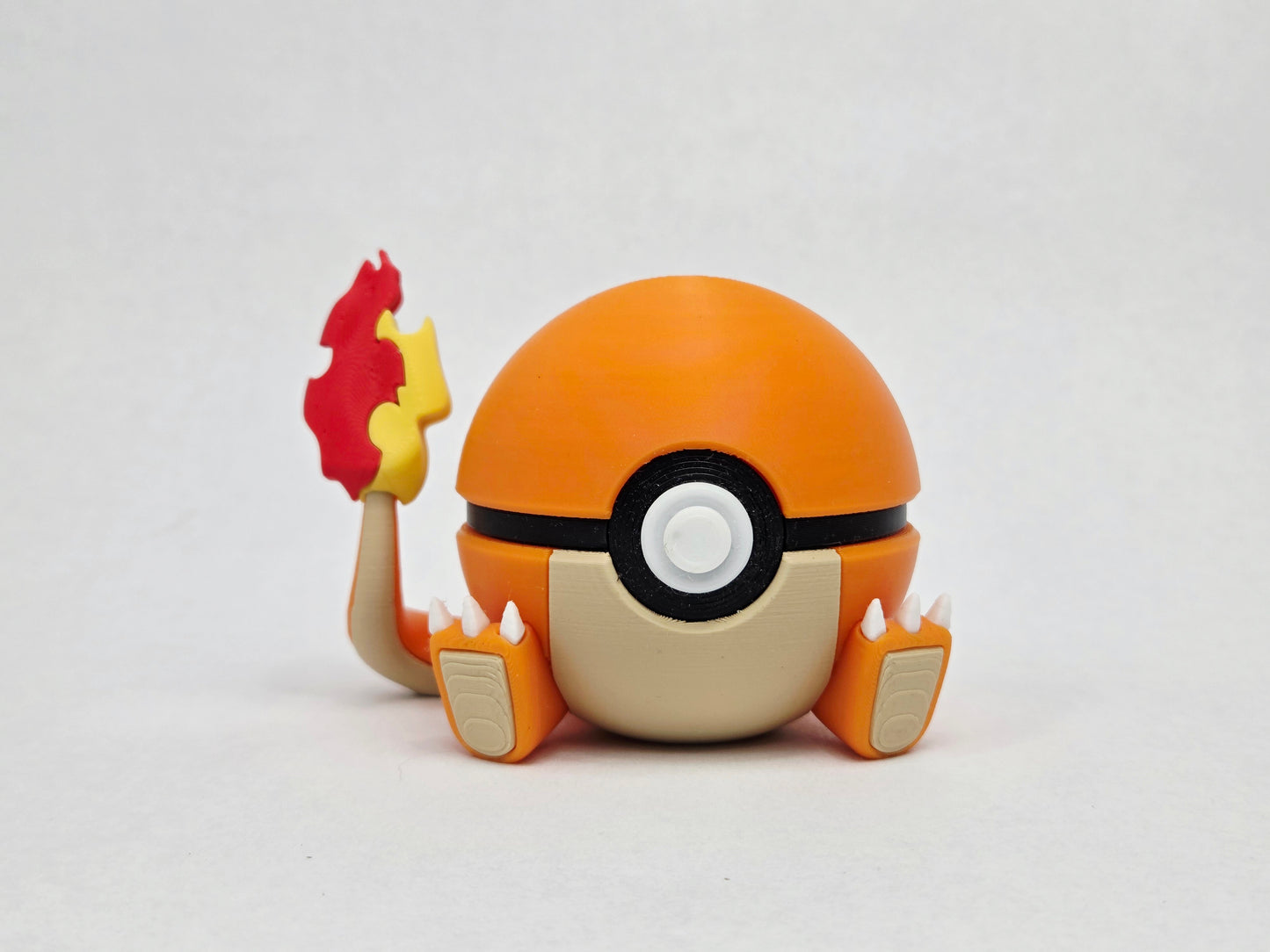🔥 Capsule Creatures #0004 – Fan-Inspired Display Figure | 3D Printed Collectible