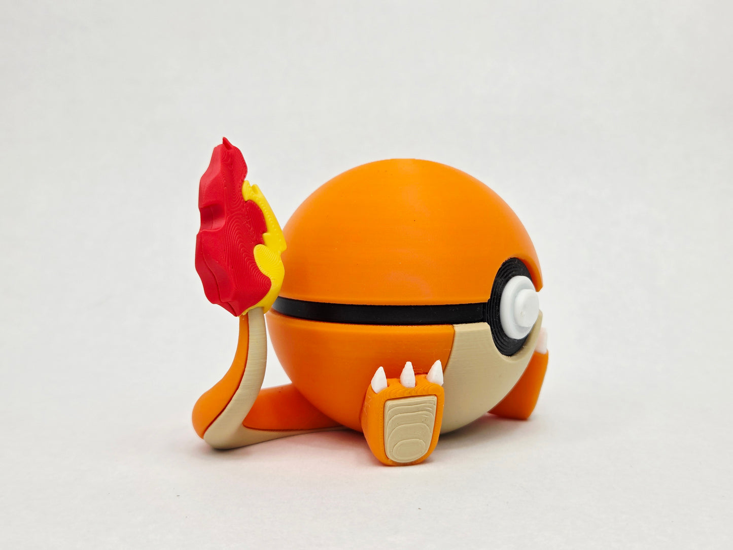 🔥 Capsule Creatures #0004 – Fan-Inspired Display Figure | 3D Printed Collectible