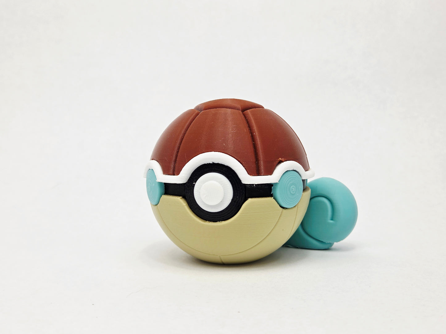 🌊 Capsule Creatures #0007 – Fan-Inspired Display Figure | 3D Printed Collectible