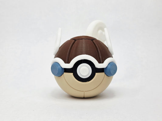 🌊 Capsule Creatures #0008 – Fan-Inspired Display Figure | 3D Printed Collectible