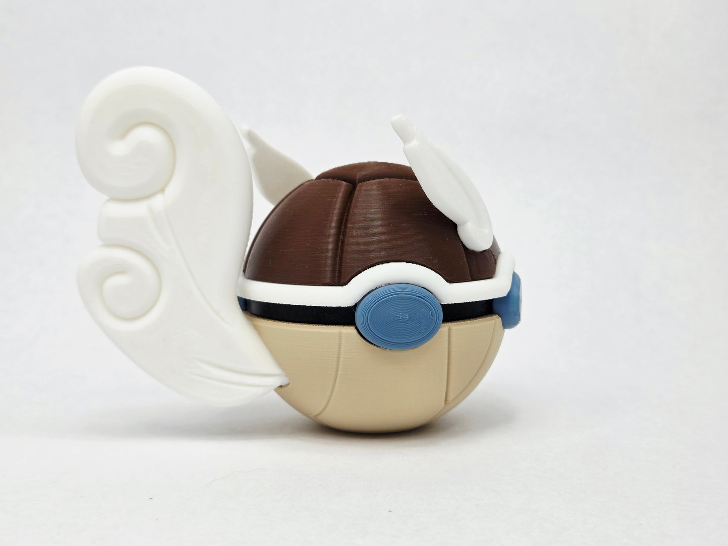 🌊 Capsule Creatures #0008 – Fan-Inspired Display Figure | 3D Printed Collectible