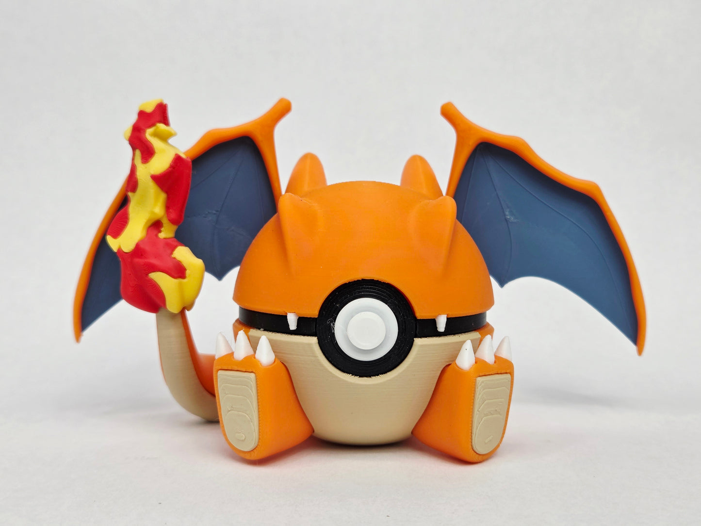🔥 Capsule Creatures #0006 – Fan-Inspired Display Figure | 3D Printed Collectible