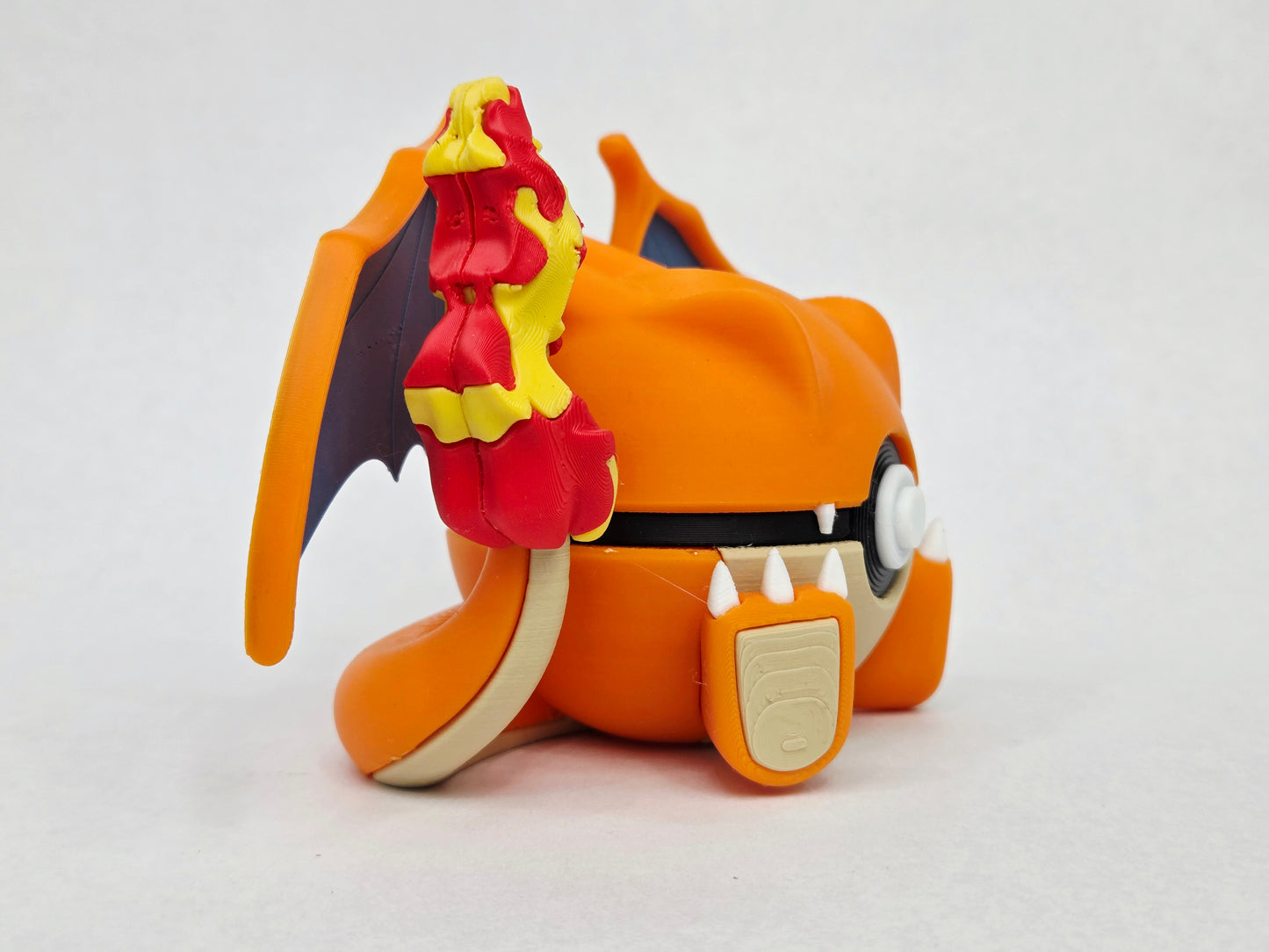 🔥 Capsule Creatures #0006 – Fan-Inspired Display Figure | 3D Printed Collectible