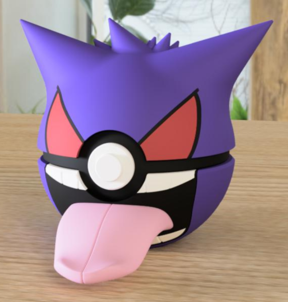 👻 Gengar Orb – Capsule Creatures Series | Fan-Inspired Display Figure
