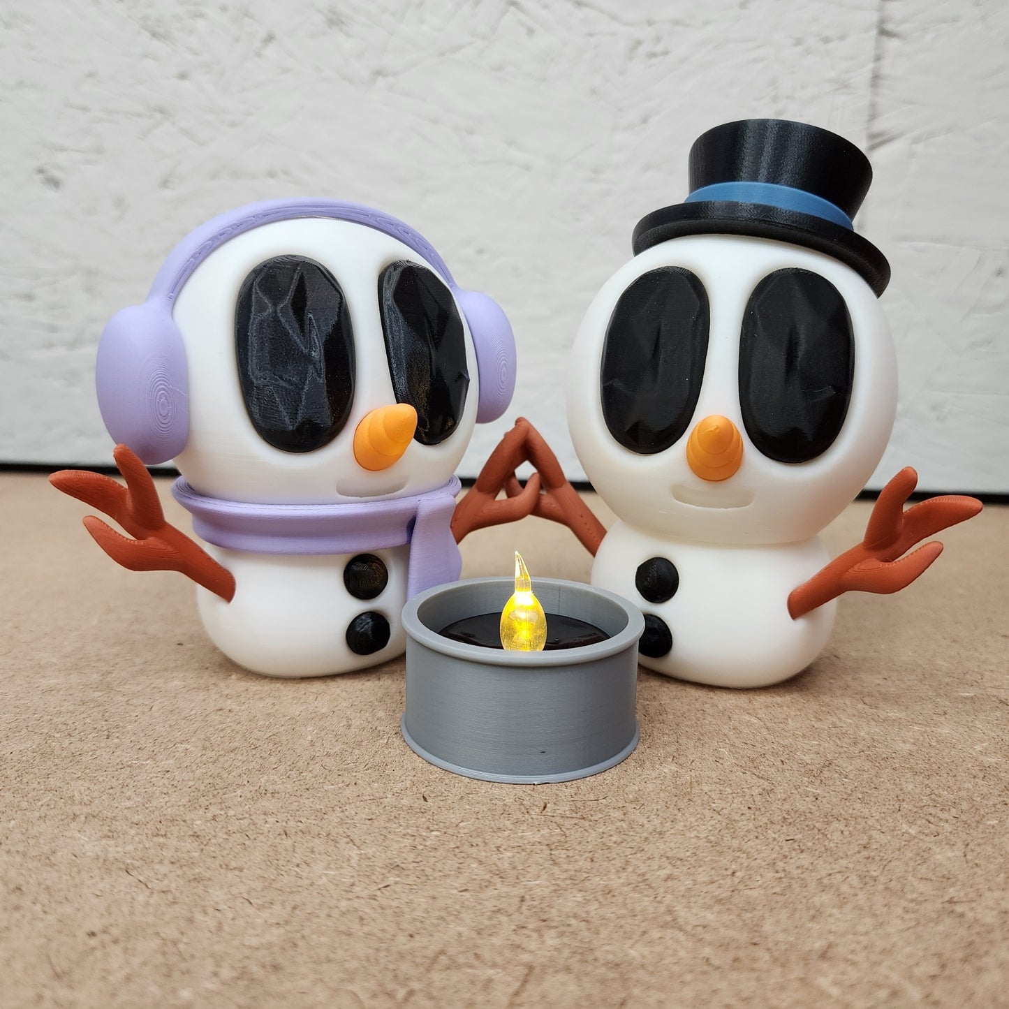 "The Flurries" |3D Printed | Display Figures