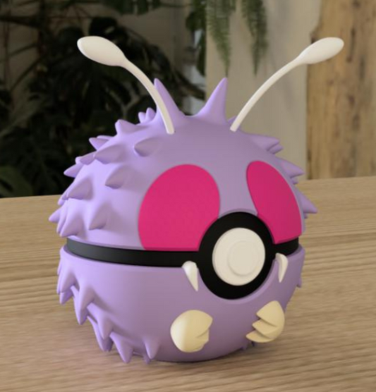 🧿 Venonat Orb – Capsule Creatures Series | Fan-Inspired Display Figure