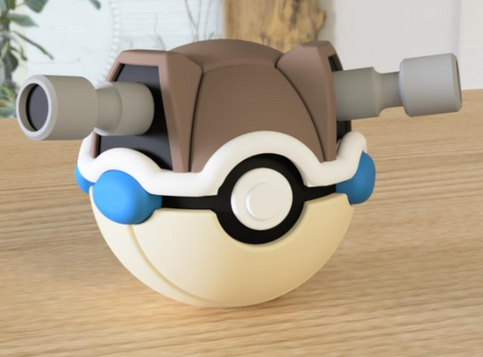 💧 Blastoise Orb – Capsule Creatures Series | Fan-Inspired Display Figure