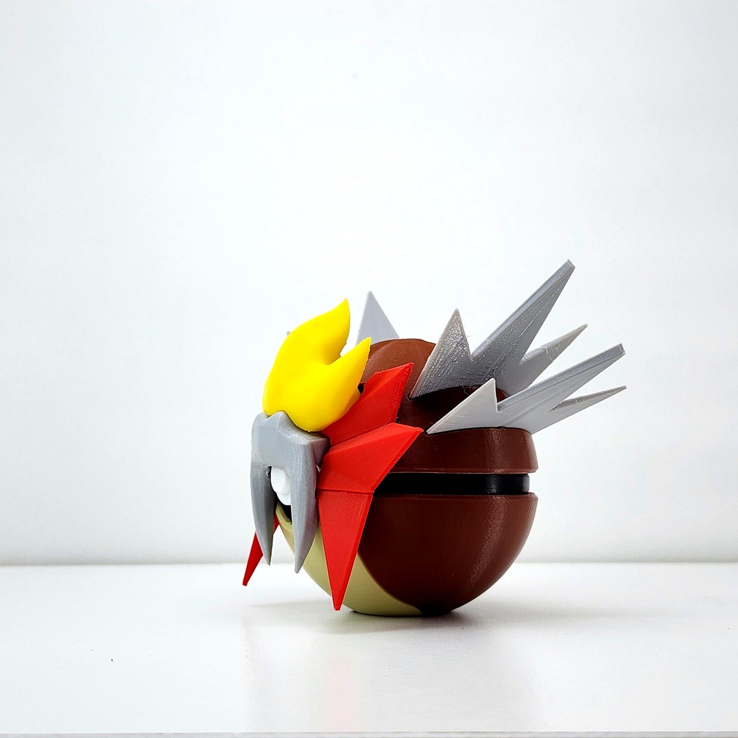 🔥 Entei Orb – Capsule Creatures Series | Fan-Inspired Display Figure