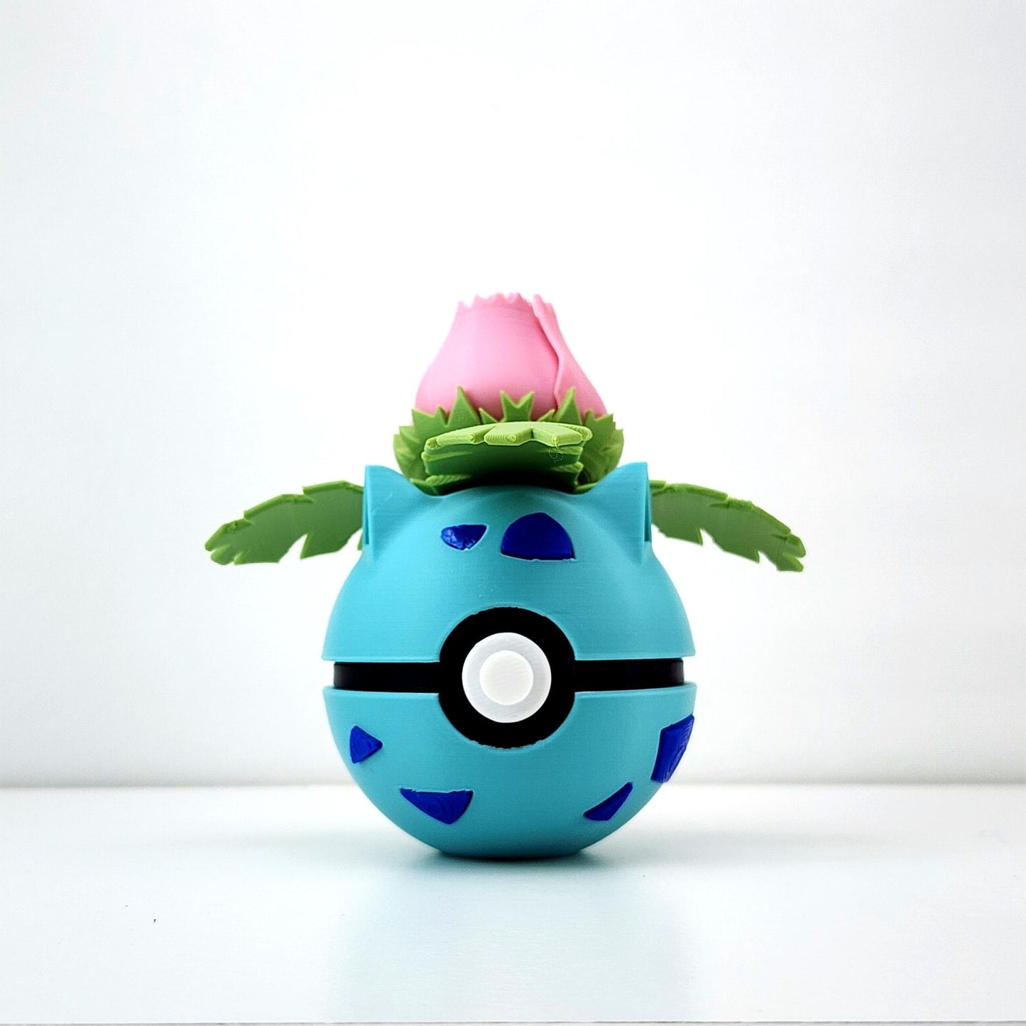 🌿 Ivysaur Orb – Capsule Creatures Series | Fan-Inspired Display Figure