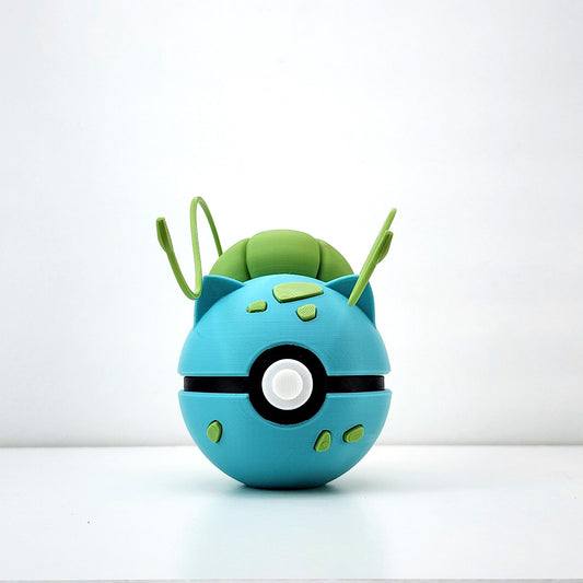 🍃 Bulbasaur Orb – Capsule Creatures Series | Fan-Inspired Display Figure