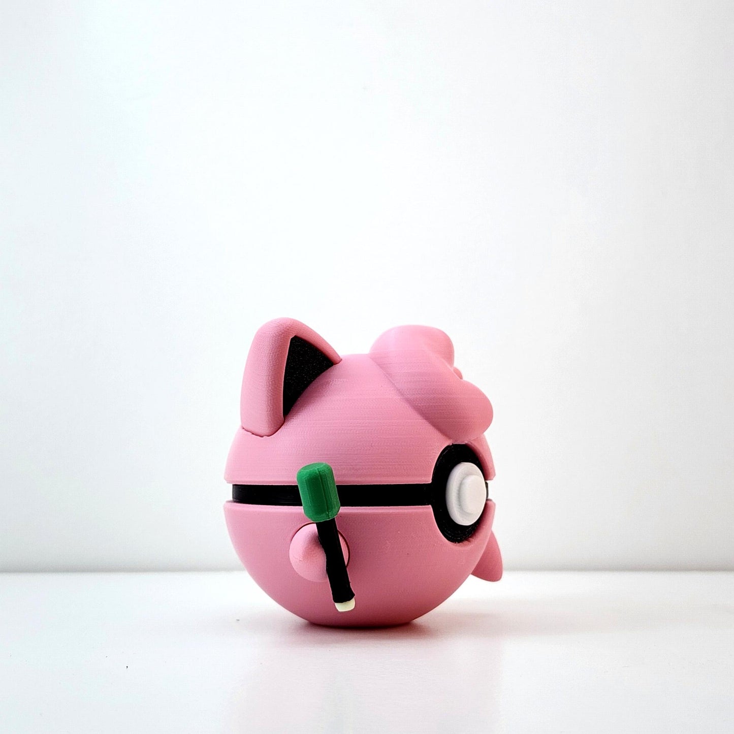 🎤 Jigglypuff Orb – Capsule Creatures Series | Fan-Inspired Display Figure
